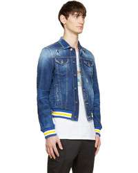 Veste en jean bleue DSQUARED2