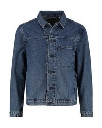 Veste en jean bleue