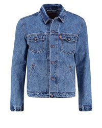Veste en jean bleue