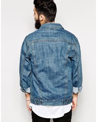 Veste en jean bleue Reclaimed Vintage