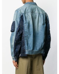 Veste en jean bleue Sacai