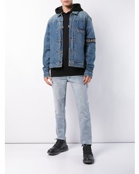 Veste en jean bleue Mastermind Japan