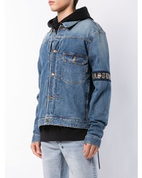 Veste en jean bleue Mastermind Japan