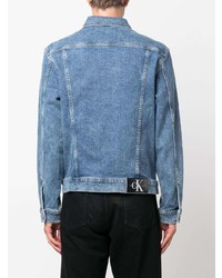 Veste en jean bleue Calvin Klein Jeans