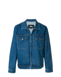 Veste en jean bleue Stussy