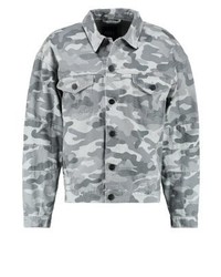 Veste en jean camouflage grise Cayler & Sons