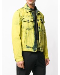 Veste en jean chartreuse Bottega Veneta