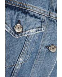 Veste en jean déchirée bleu clair Acne Studios