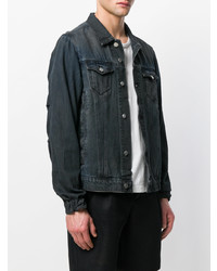 Veste en jean gris foncé RtA