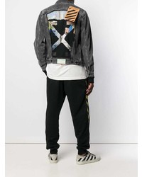 Veste en jean gris foncé Off-White