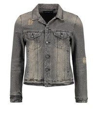 Veste en jean grise The Kooples