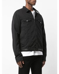 Veste en jean noire RtA