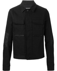 Veste en jean noire Alexandre Plokhov