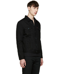 Veste en jean noire Levi's