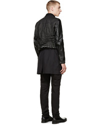 Veste en jean noire DSQUARED2