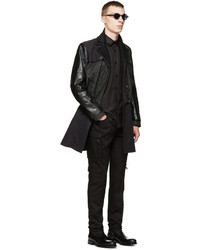 Veste en jean noire DSQUARED2