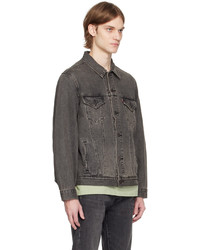 Veste en jean noire Levi's