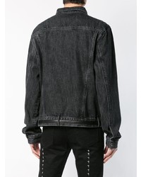 Veste en jean noire RtA