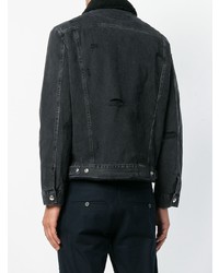 Veste en jean noire Department 5