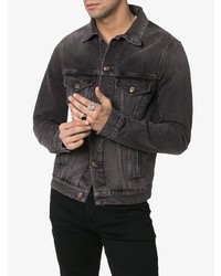 Veste en jean noire Alanui