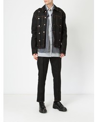 Veste en jean noire Delada