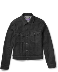 Veste en jean noire Ralph Lauren Purple Label
