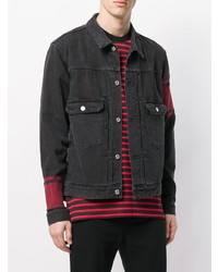 Veste en jean noire Mastermind World