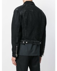 Veste en jean noire Givenchy