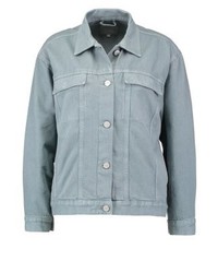 Veste en jean vert menthe WÅVEN
