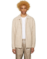 Veste en laine beige Cottweiler