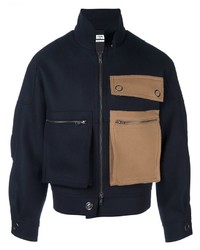 Veste en laine bleu marine Cmmn Swdn