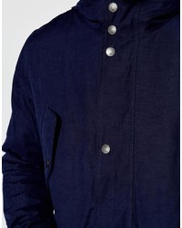 Veste en laine bleu marine Tommy Hilfiger