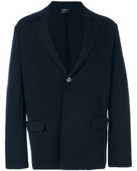 Veste en laine bleu marine Jil Sander