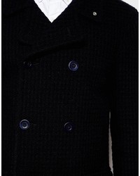 Veste en laine bleu marine Peter Werth