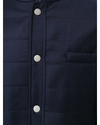 Veste en laine bleu marine Eleventy