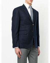 Veste en laine bleu marine Thom Browne