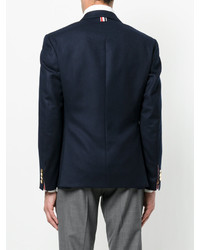 Veste en laine bleu marine Thom Browne