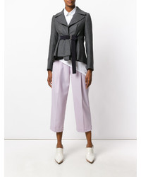 Veste en laine gris foncé Jil Sander Navy