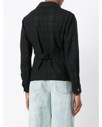 Veste en laine noire Maison Margiela