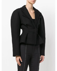 Veste en laine noire Jacquemus