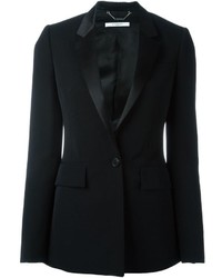 Veste en satin noire Givenchy