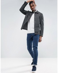 Veste gris foncé Asos