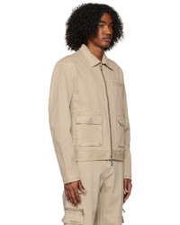 Veste harrington beige Han Kjobenhavn