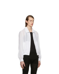 Veste harrington blanche Random Identities