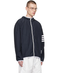 Veste harrington bleu marine Thom Browne