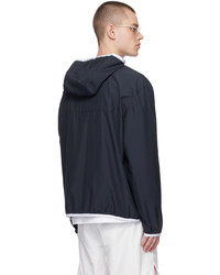 Veste harrington bleu marine Thom Browne