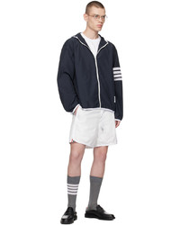 Veste harrington bleu marine Thom Browne