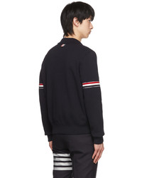 Veste harrington bleu marine Thom Browne