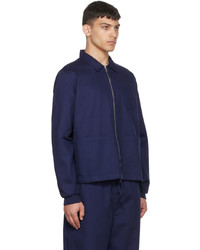 Veste harrington bleu marine YMC