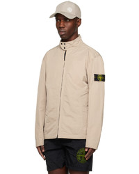 Veste harrington grise Stone Island